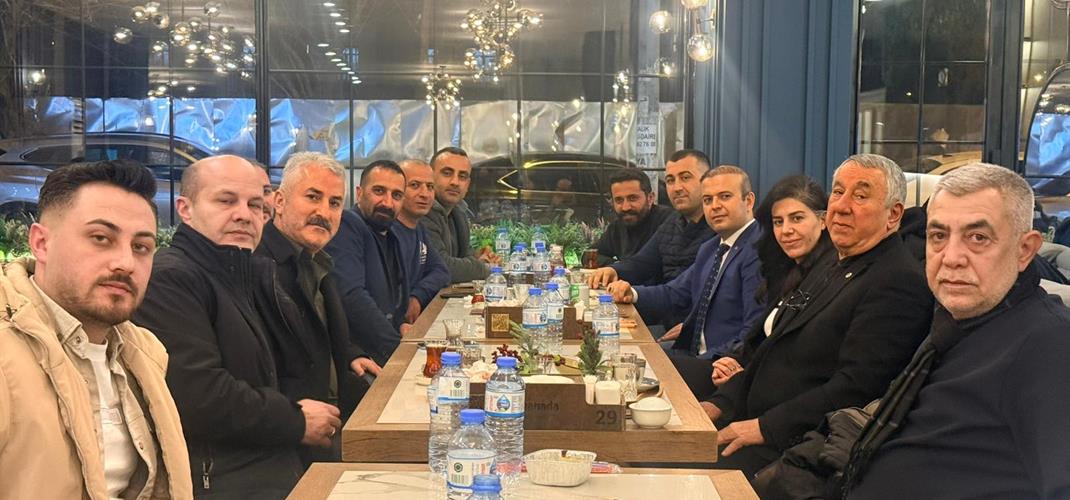 BASIN MENSUPLARIMIZLA İFTARDA BİR ARAYA GELDİK