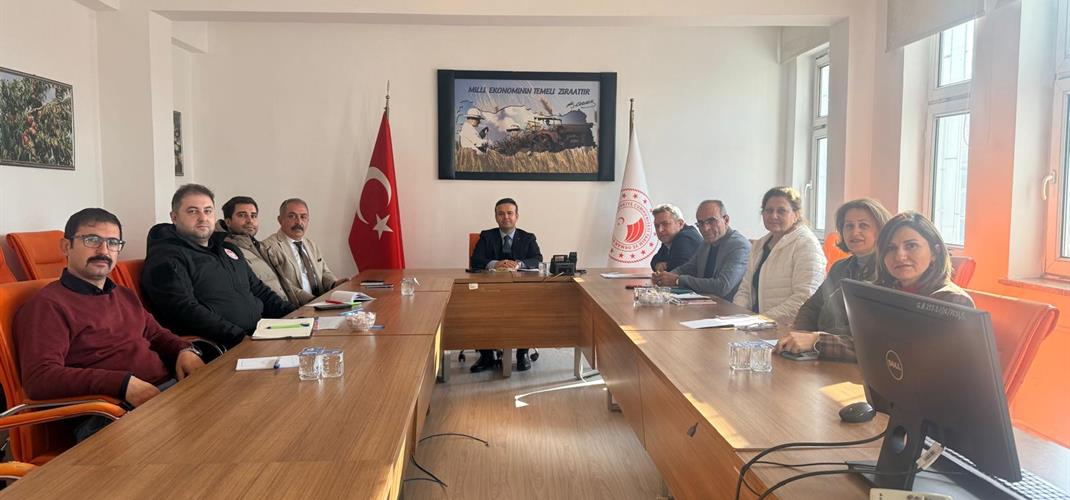 İl Müdürlüğünde İstişare Toplantısı Gerçekleştirildi